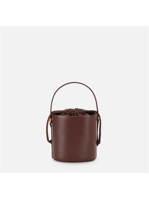 borsa a secchiello con dettaglio logo Elisabetta Franchi | BS92A61E2644